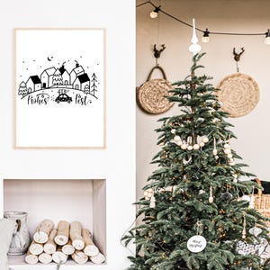 Weihnachtsaufkleber, Aufkleber Kranz, Aufkleber Merry Christmas, Aufkleber, Sticker, Fensterbild, Türaufkleber, Weihnachten, Türdekoration