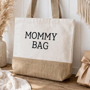 Bolsa de mercado, bolsa de compras de yute, bolsa, bolsa de mamá, bolsa de compras, bolsa favorita XL imagen 2