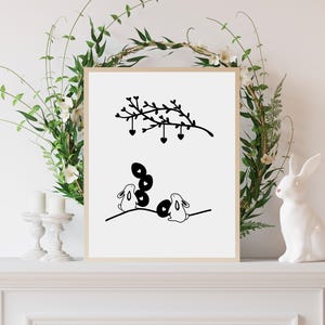 Oster Aufkleber, Sticker,  Hallo Frühling, Spring, Ostern, Easter,Fensteraufkleber, Fensterbild, Aufkleber für Windlicht,