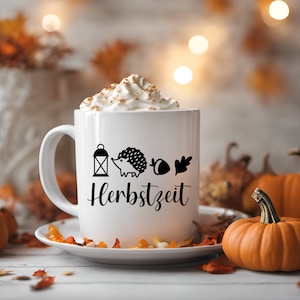 Herbstaufkleber Igel, Aufkleber Herbst, Sticker, Fesnteraufkleber, herbstliche Dekoideen, DIY Windlicht, schnelle Herbstdeko, Fensterdeko