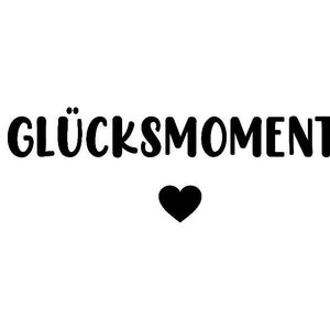 Aufkleber Glücksmomente,  Sticker Glückmomente, Aufkleber für besondere Anlässe, Aufkleber Glücksbringer, perfekte Geschenkidee