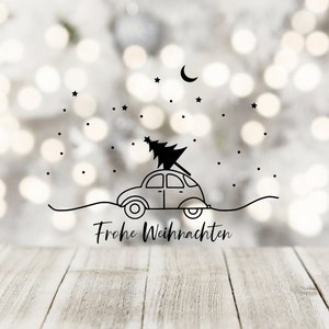 Weihnachtsaufkleber, Aufkleber, Sticker, Kranz,Winter,Weihnachten,Dekoration,Windlicht,Fensterbild,Geschenk