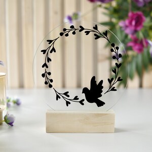 Aufkleber Kommunion, Taufe, Konfirmation, Hochzeit, Sticker für Windgläser, Tischkarten, Topper, Acryl, Windlicht, Geschenkidee, Dekoidee