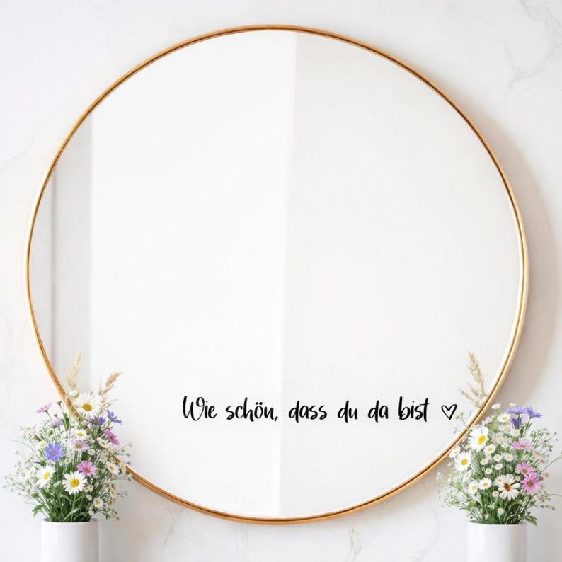 Welcome Door Sticker | How lovely to have you here | Front Door Decor | Modern Entrance Decor | Wall Decal Door Saying image 13