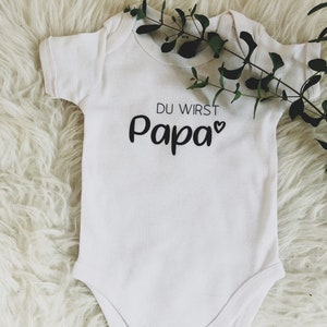 Iron-on image You&#39;re going to be a dad, iron-on image baby bodysuit, baby bodysuit You&#39;re going to be a dad, gift idea, surprise gift, gift for a father-to-be,