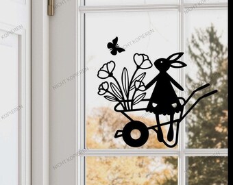 Stickers, Hello Spring, Easter, Window cling, Easter stickers, Easter stickers, stickers for lanterns