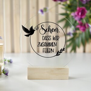 Aufkleber Konfirmation, Taufe, Konfirmation, Hochzeit, Sticker für Windgläser, Tischkarten, Topper, Acryl, Windlicht, Meine Konfirmation,