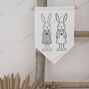 Aufkleber Hasen, Oster Dekoration,  Ostersticker ,Fensterbild, Aufkleber für Fenster, Frühlingsdekoration, Rub On Sticker, Ostergeschenk