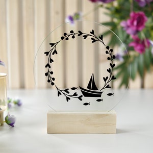 Aufkleber Kommunion, Taufe, Konfirmation, Hochzeit, Sticker für Windgläser, Tischkarten, Topper, Acryl, Windlicht,Geschenkidee, Dekoidee