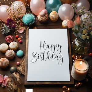 AufkleberHappy Birthday, Geschenkaufkleber, personalisierter Aufkleber, Sticker, Geburtstagsgeschenk,Geschenkidee, Geburtstagsaufkleber,