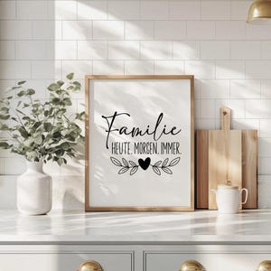Aufkleber Familie, Fensterbild, Sticker für Windlicht, Rub- On- Sticker, Familienaufkleber, Geschenkidee, Dekoidee