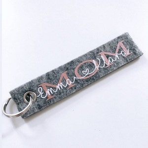 Keychain personalized, mom, dad, mom, dad, grandma, grandpa