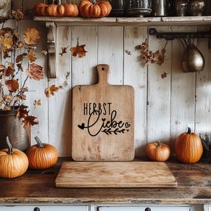 Herbstaufkleber Herbstliebe, Kerzenglasaufkleber, Dekoriere dein schönes Zuhause, Herbstliche Tischdekoration, Herbstdeko Fenster, DIY