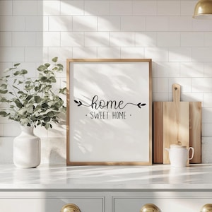 Aufkleber Home sweet Home, Sticker für Fenster,Fensterbild,  Rub- On Sticker, Geschenkidee, Muttertagsgeschenk