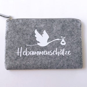 Kosmetiktasche für Hebammen , Erste Hilfe, Kulturtasche, Kulturbeutel, Apotheke ,Hebammenschätze, Hebamme, Geschenk für Hebammen
