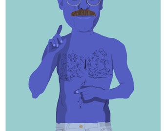 Arrested Development- Tobias Fünke A4 print