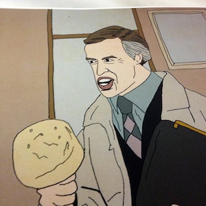 Alan Partridge print- &quot;I&#39;ve got cheese!&quot;