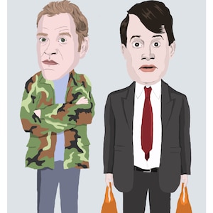 Peep Show A4 print