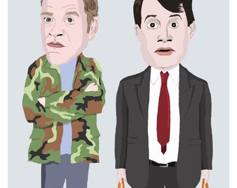 Peep Show A4 print
