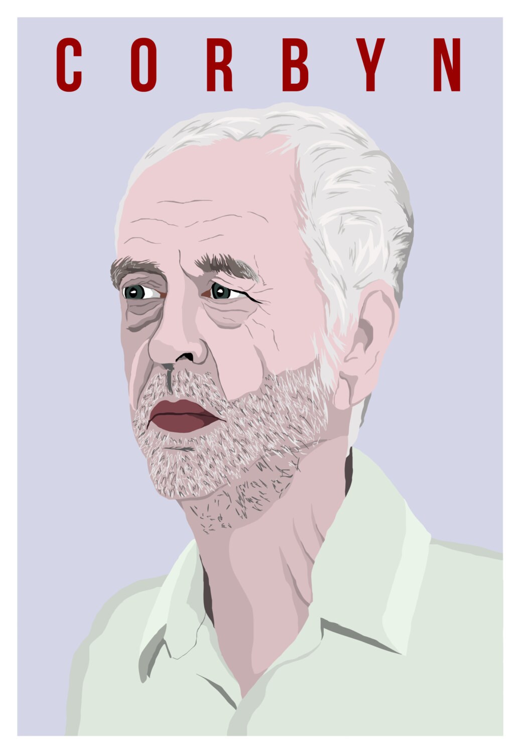 A4 Illustration of Jeremy Corbyn | Etsy