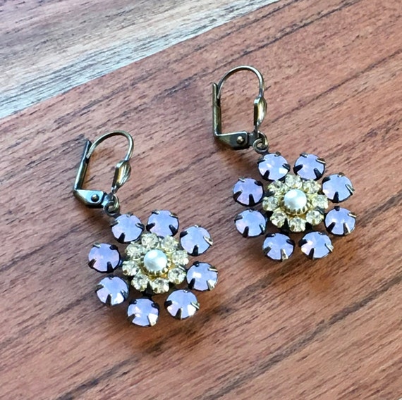 Swarovski daisy hotsell earrings