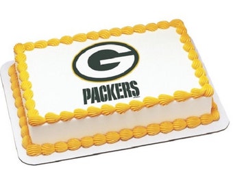 packers cake topper etsy