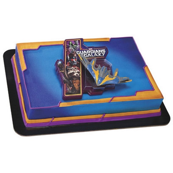 Guardians of the Galaxy Milano Cake Kit Topper Decor Birthday Party Supplies Il_570xn