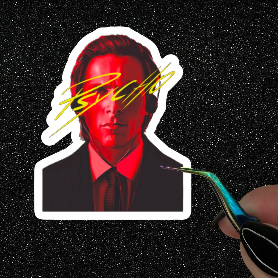 Serial Killer Murder Horror Movie Water-resistant Sticker Water Bottle ...