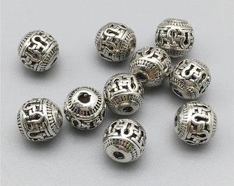 Nice 30pcs Tibetan Silver Spacers Beads Jewelry Findings 5X8mm Nice 30pcs Tibetan Silver Spacers Beads Jewelry Findings 5X8mm