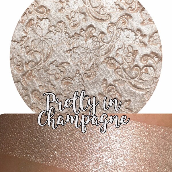 Pretty in Champagne Pressed Highlighter Face & Eye Highlight Powder