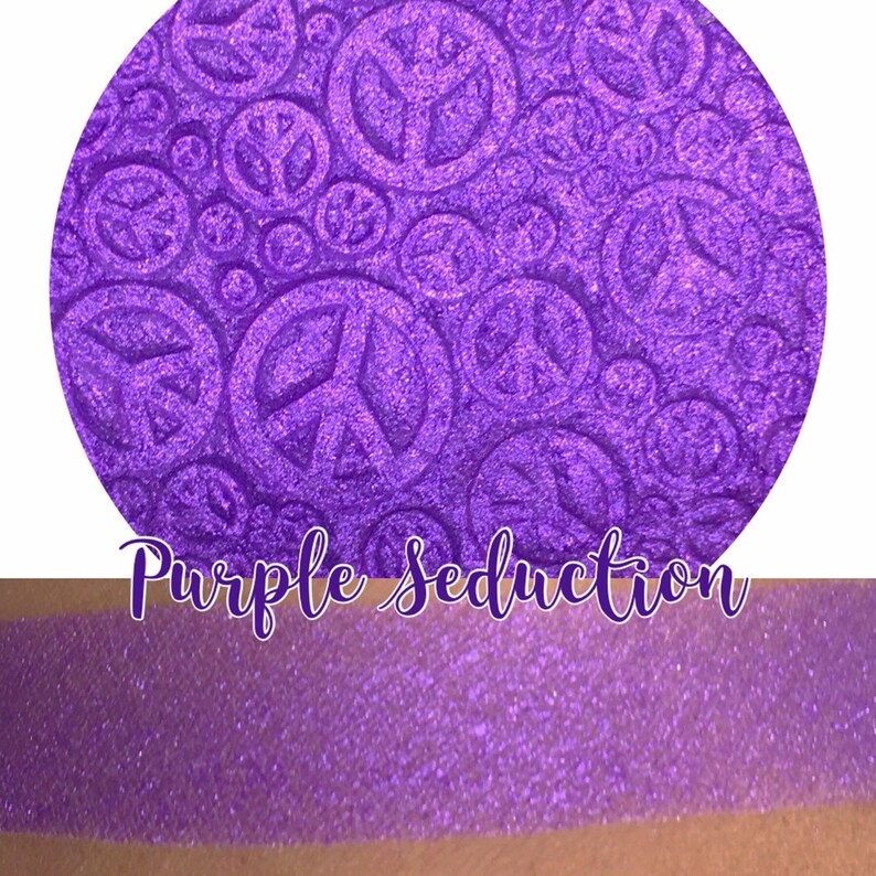 Purple Seduction Highlighter Face & Eyeshadow Highlight Etsy