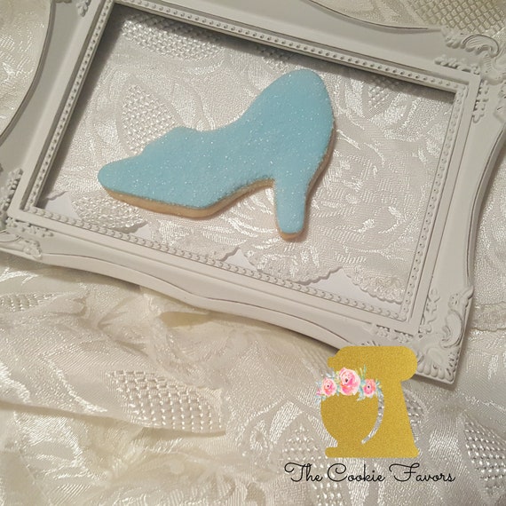 Princess Cinderella Sugar Cookie 2", Fondant Cookies, Party Favor Cookies Il_570xn