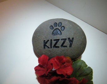 Cat Memorial Stone/ Pet Memorial/ Pet Memorial Stone