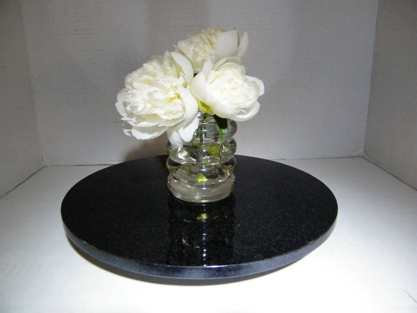 Lazy Susan Granite Lazy Susan Absolute Black Granite Etsy