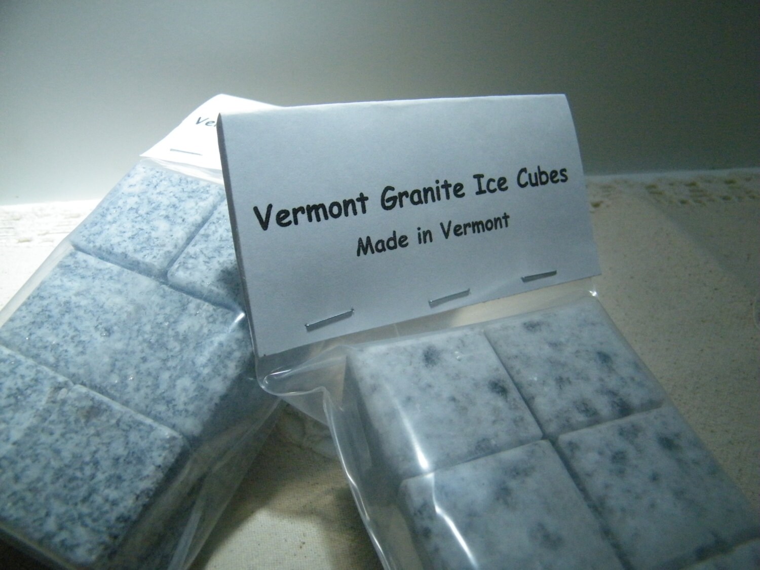 Stone Ice Cubes Bar Ware Granite Ice Cube Set Whiskey Etsy