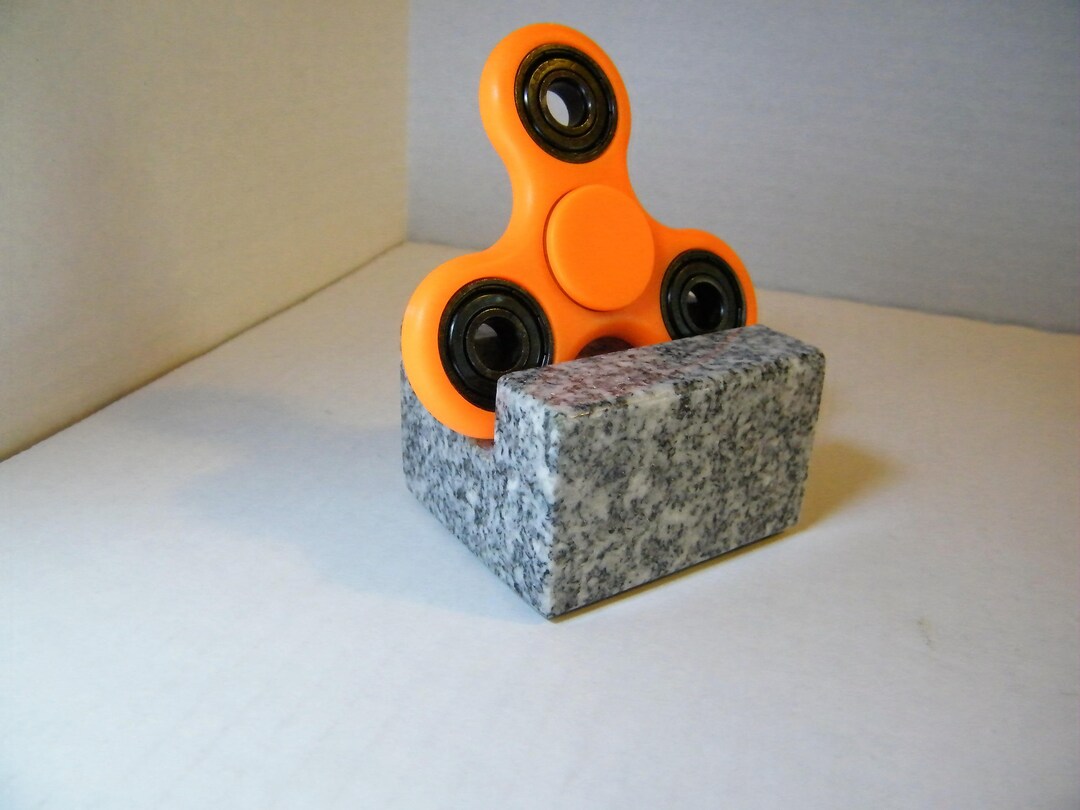 Fidget Fidget Display Holder Spinner Holder Stone Fidget Etsy