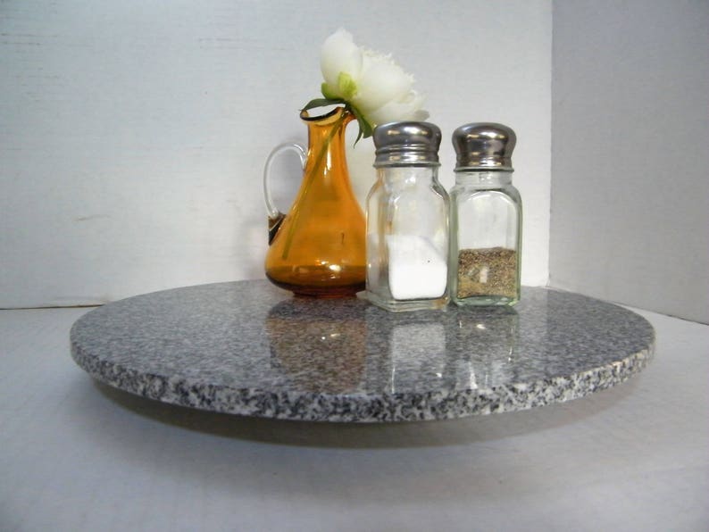 Lazy Susan Granite Lazy Susan Granite Turntable Table Etsy