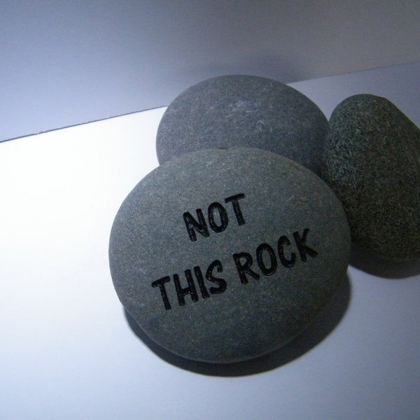 Engraved Rock - Etsy