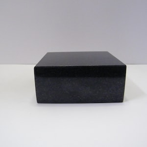 Granite Sculpture Base, Black Granite Art Base, Marble Sculpture Base, Art Sculpture Mounting Base, Sculpture Granite Base