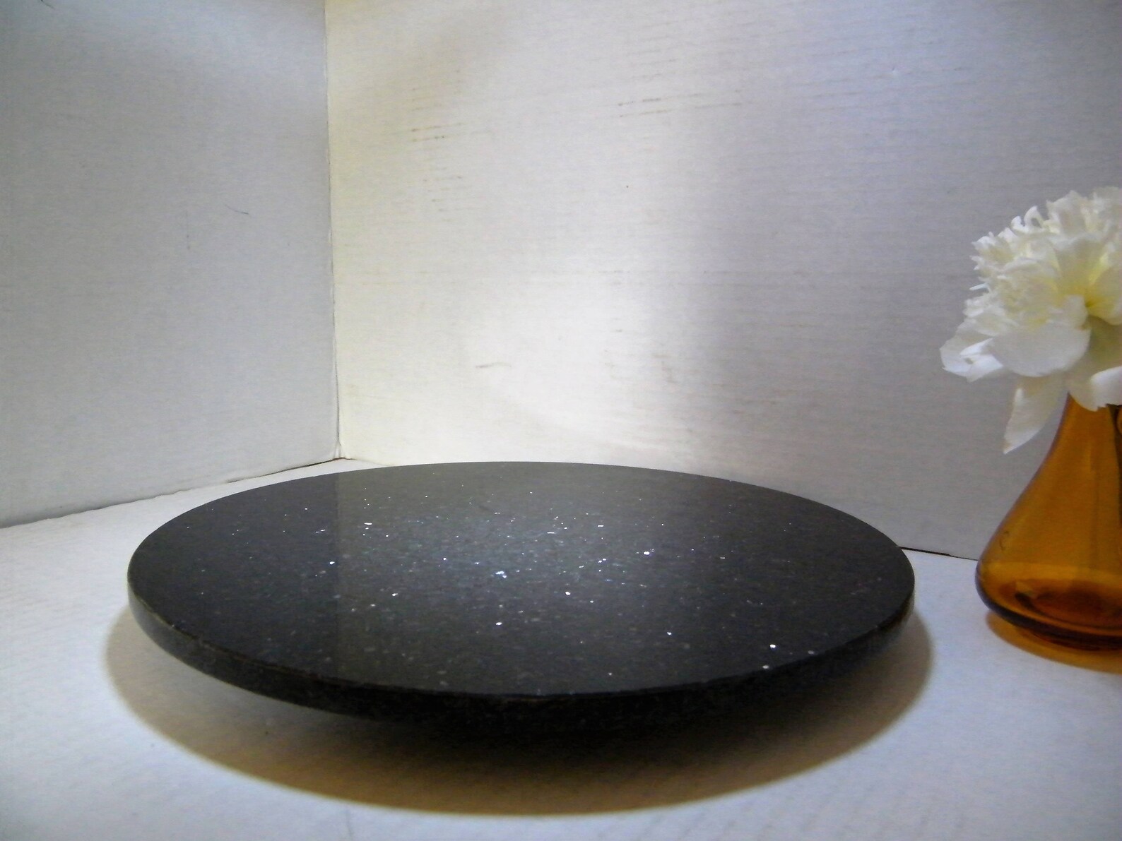 Lazy Susan Granite Lazy Susan Black Galaxy Granite Etsy