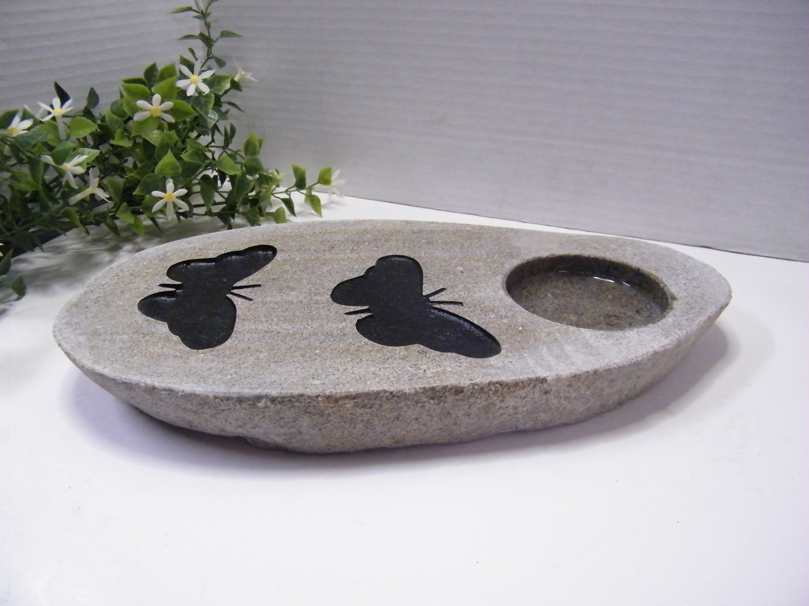 Butterfly Puddler Butterfly Puddling Stone Butterfly Feeding Etsy