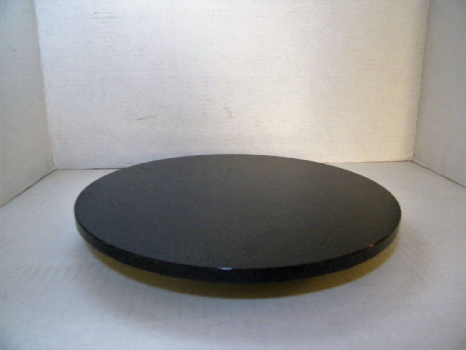 Lazy Susan Granite Lazy Susan Absolute Black Granite Etsy