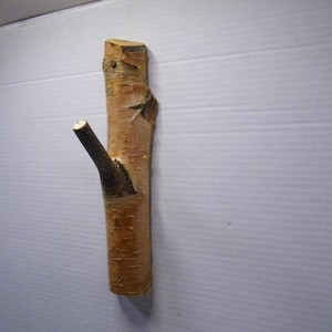 Hook, Wood Hook, Birch Tree Hook, Tree Hook, Wall Hook