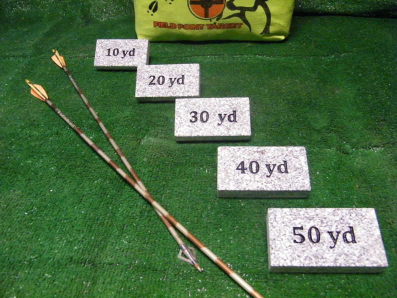 Ground Markersarchery/hunting Shooter Yardage Markers/shooter Etsy