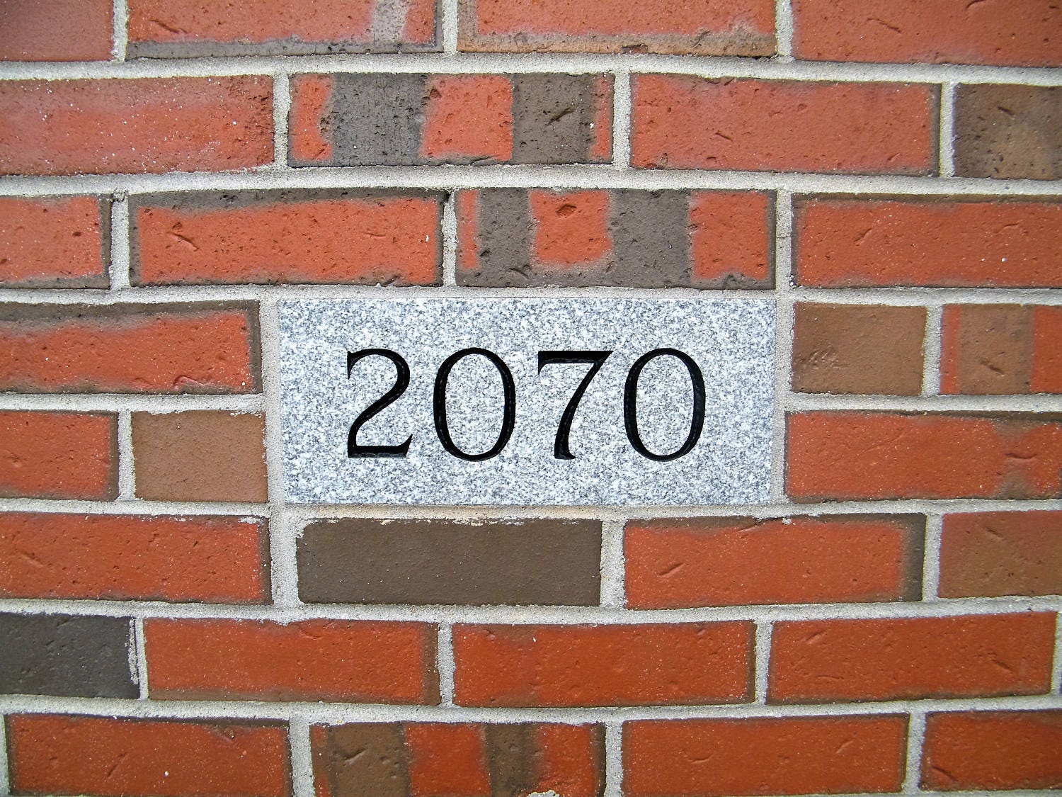 Stone Wall Markeraddress Stone Marker Address Number Marker Etsy