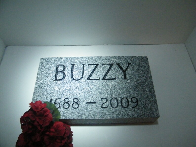 Pet Granite Memorial Marker Pet Granite Marker Large Granite Pet Marker
