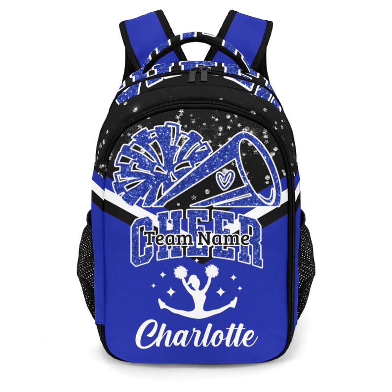Personalized Cheer Cheerleading Backpack Set - Custom Cheerleader ...