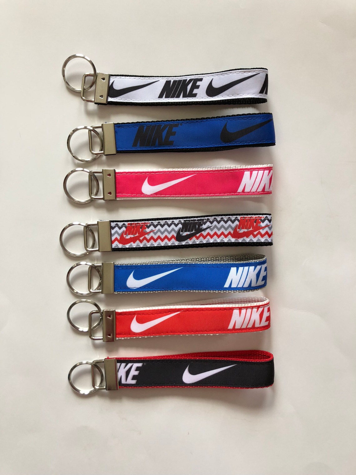 Narrow Sports Keychain Wristlet Nike Etsy