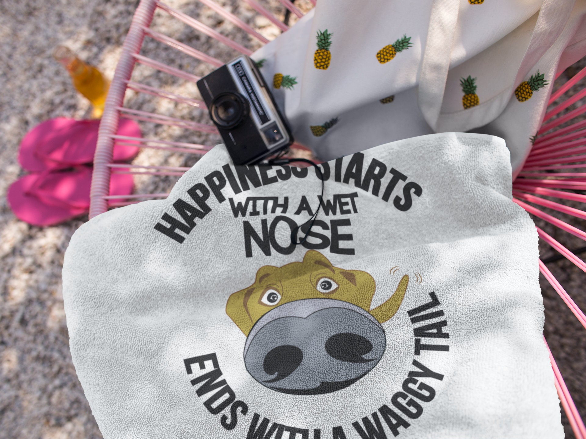 Dog Beach Towels Dog Lover Gift Beach Towels for Kids Boys Etsy