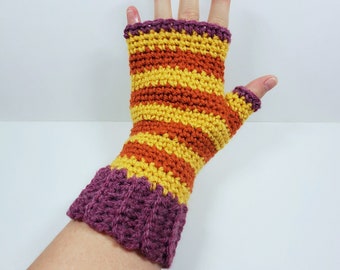 Pattern, Fingerless Gloves, Crochet, digital download, warm, cozy, quick diy gift